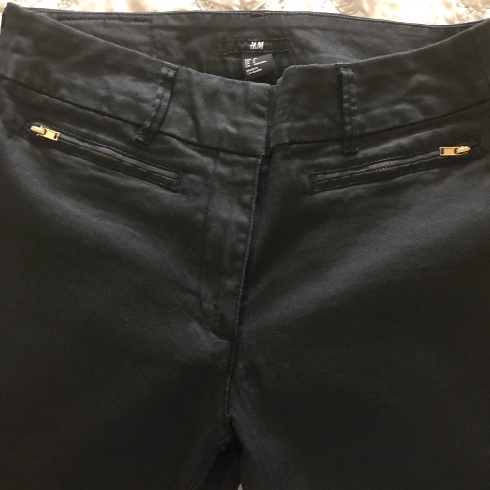🌸Black straight leg pants